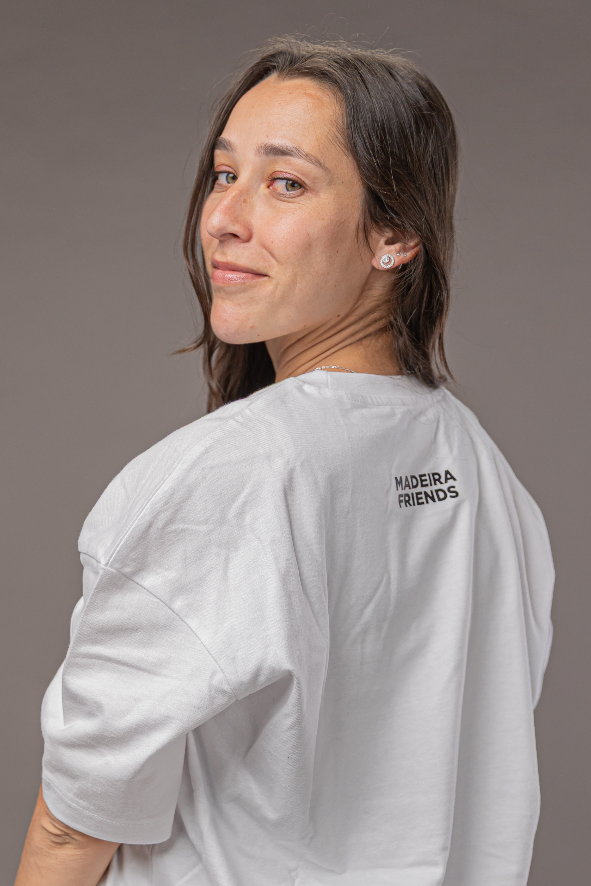 Normal T-Shirt - White with Black Logo 9