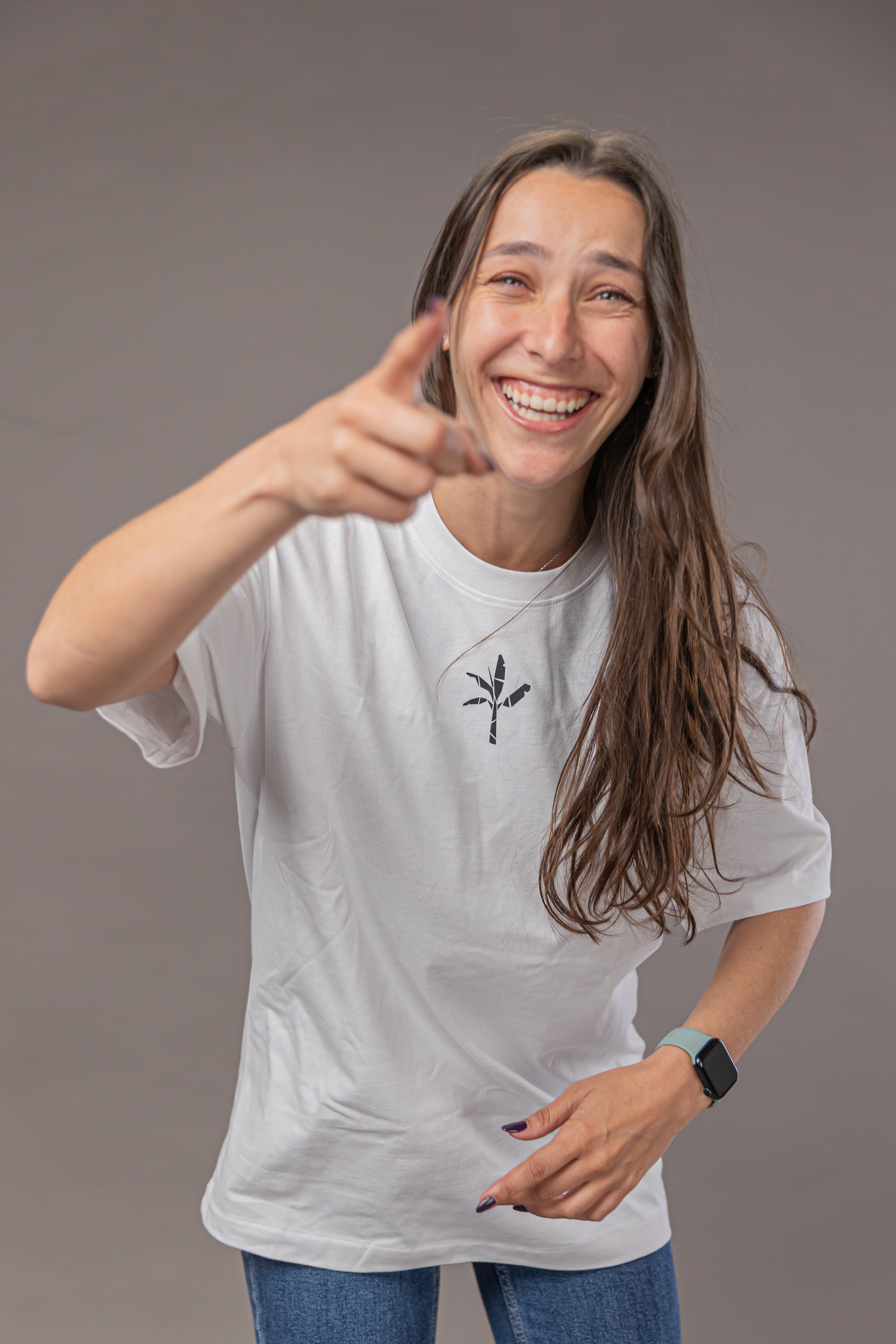 Normal T-Shirt - White with Black Logo 10